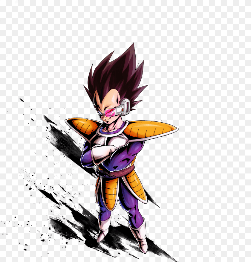 Sayajin Vegeta Saga Renders, Book, Comics, Publication, Baby Sticker PNG