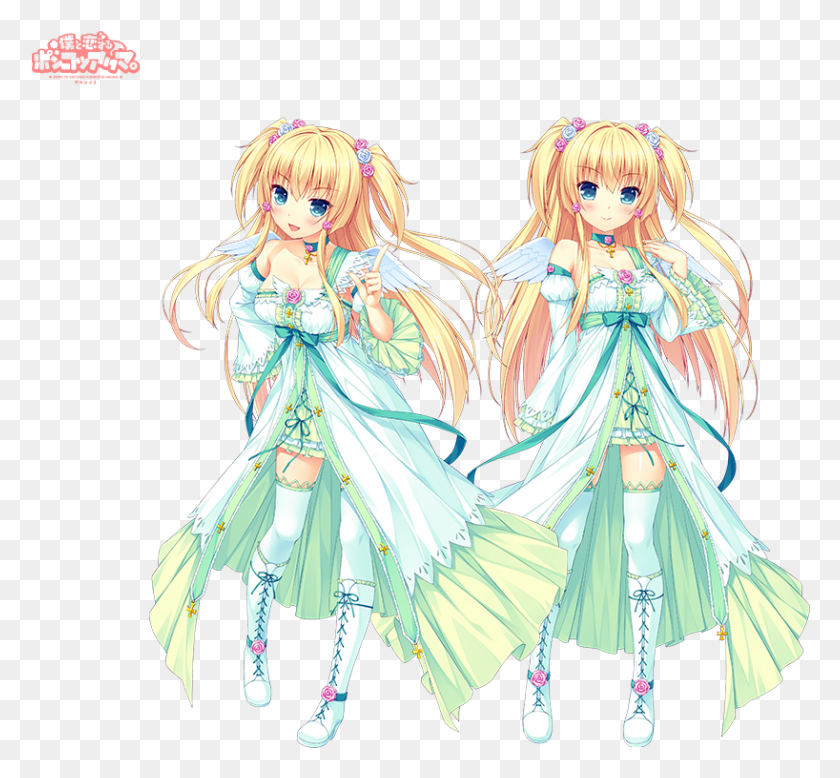 818x753 Sayori Boku To Koisuru Ponkotsu Akuma Cleavage Dress Anime, Doll, Toy, Comics HD PNG Download