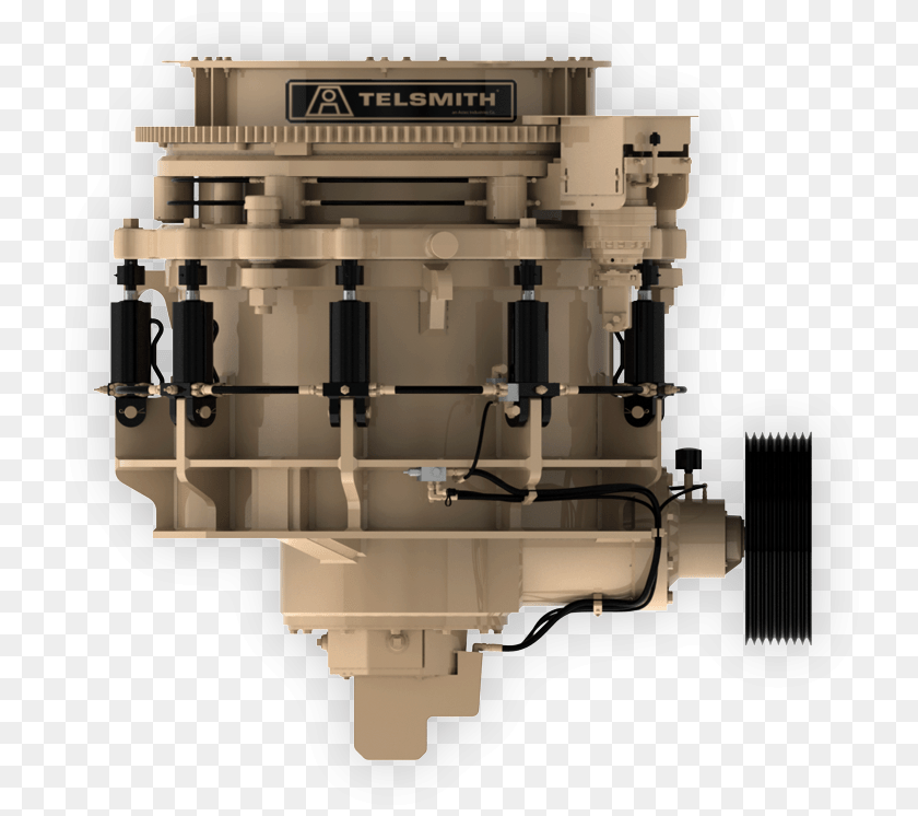 751x746 Sbs Cone Crusher Primary Telsmith Cone Crusher, Engine, Machine, Motor Clipart PNG