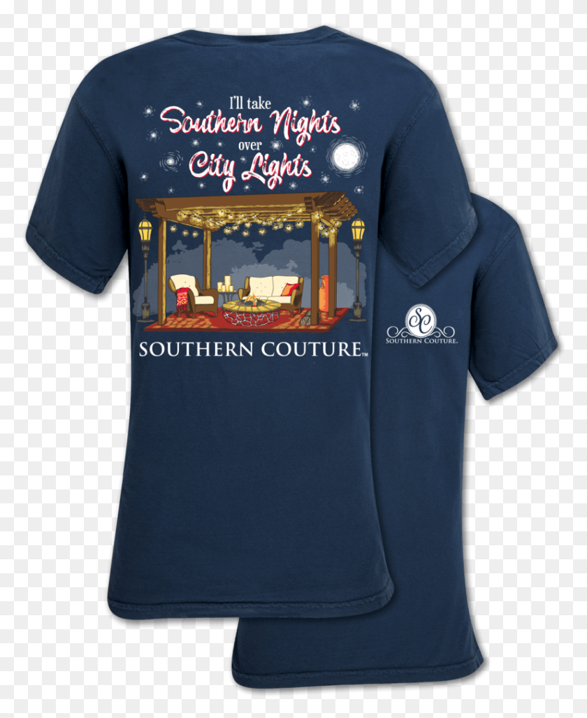 825x1023 Sc Comfort City Lights Active Shirt, Clothing, Apparel, T-shirt HD PNG Download