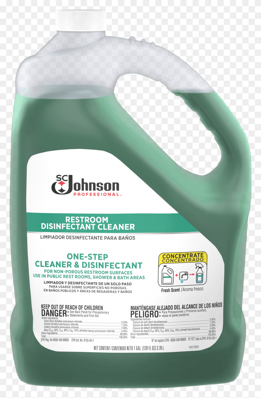 1660x2602 Sc Johnson Professional Restroom Disinfectant Cleaners Gardening, Label, Text, Bottle HD PNG Download
