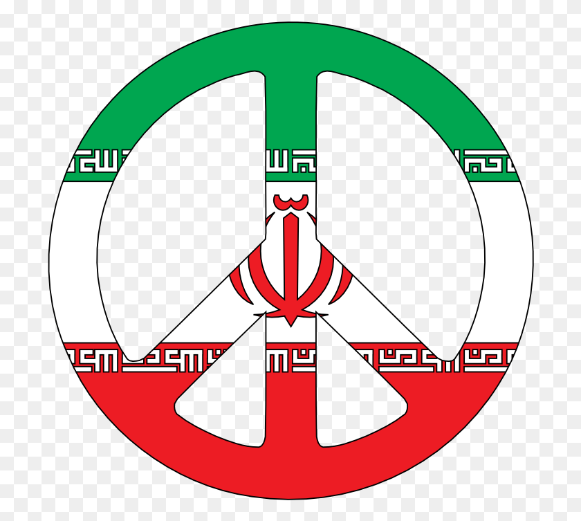 704x693 Scalable Vector Graphics Svg Iran Flag Peace Sign 2 Circle, Symbol, Lighting, Steering Wheel HD PNG Download