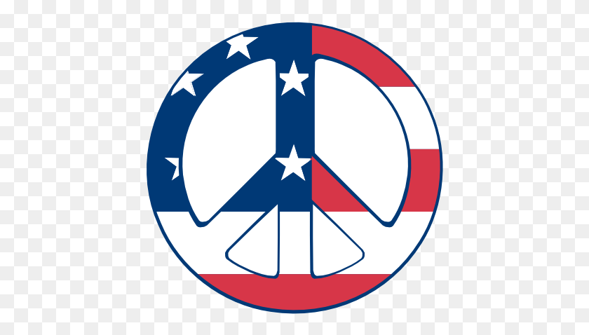 424x418 Scalable Vector Graphics Us Flag Peace Symbol Scallywag Us Peace Sign, Symbol, Star Symbol, Logo HD PNG Download
