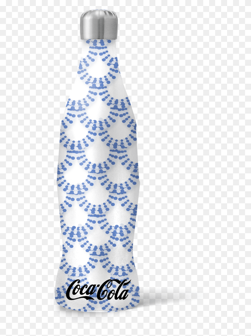 528x1064 Scamas Coke Bottle 4 Ocean Final Front Water Bottle, Dress, Clothing, Apparel HD PNG Download