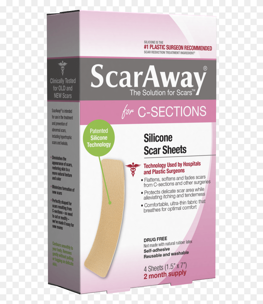 544x911 Scar Away Baby Essentials Baby Love Skincare Pregnancy Fita De Silicone Silimed, Poster, Advertisement, First Aid HD PNG Download