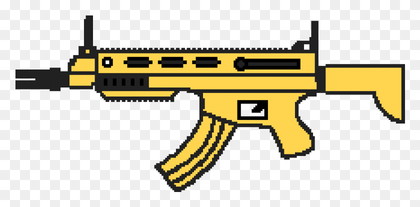 865x393 Scar L Assault Rifle, Weapon, Weaponry, Gun HD PNG Download