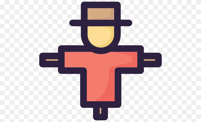 Scare Icon, Clothing, Hat, Cross, Symbol Sticker PNG
