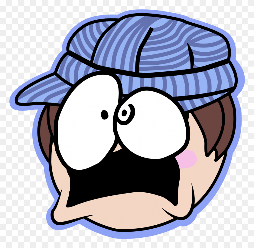 1178x1148 Scared Game Grumps Ross Head, Clothing, Apparel, Helmet HD PNG Download