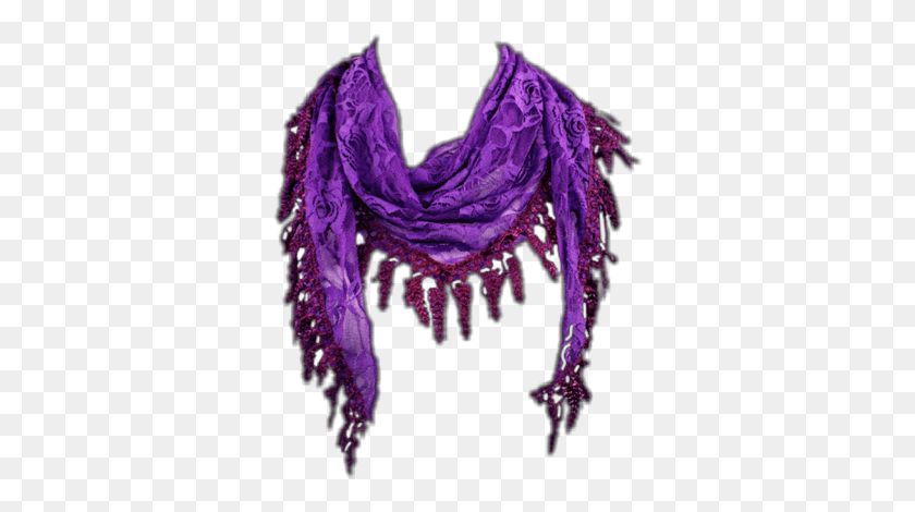 340x410 Scarf, Clothing, Apparel, Stole HD PNG Download