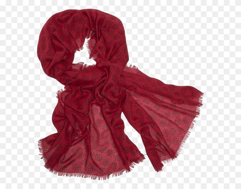 584x600 Scarf, Clothing, Apparel, Person HD PNG Download