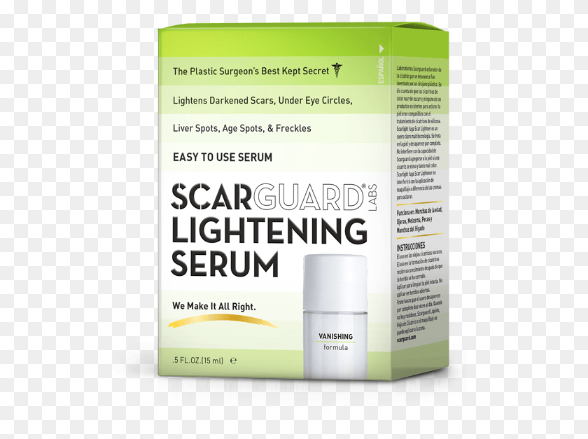 552x567 Scarguard Product Lightening Serum Scarlight Scarguard, Flyer, Poster, Paper HD PNG Download