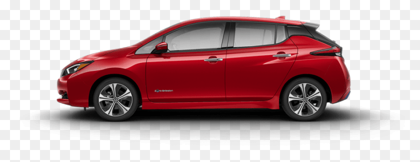 877x297 Descargar Png Scarlet Ember Tintcoat Nissan Leaf 2019 Black Sl, Coche, Vehículo, Transporte Hd Png