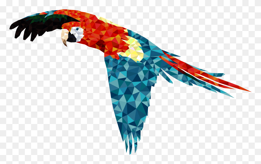 3379x2034 Scarlet Macaw Digital Sketches Showflipper Macaw, Bird, Animal, Flying HD PNG Download