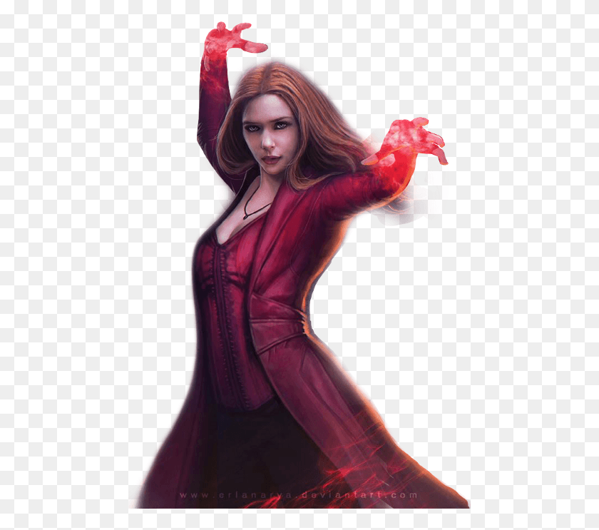 480x683 Scarlet Witch Clipart Mcu Photo Shoot, Dance Pose, Leisure Activities, Performer HD PNG Download