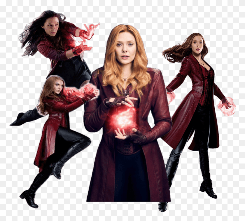 781x698 Scarlet Witch No Background, Costume, Person, Human HD PNG Download