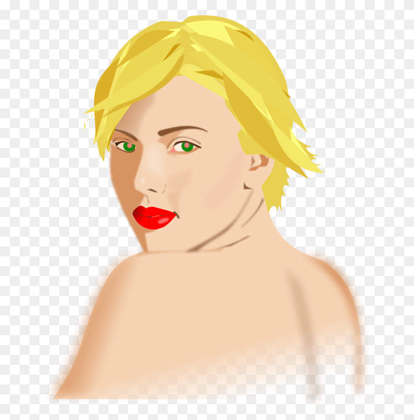 660x792 Scarlett Johansson Clipart Nackte Mdchen 12 Jahre Hbsch Animstion, Face, Person, Human HD PNG Download