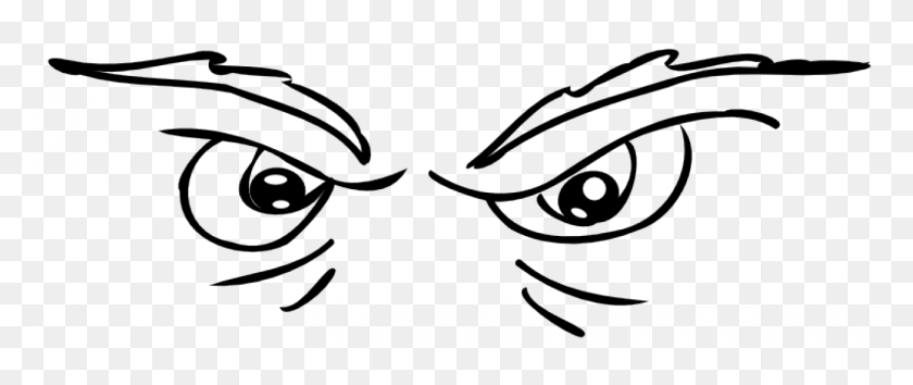 1324x500 Страшные Глаза Векторный Рисунок Злые Глаза Клипарт, Текст, Трафарет, Почерк Hd Png Скачать
