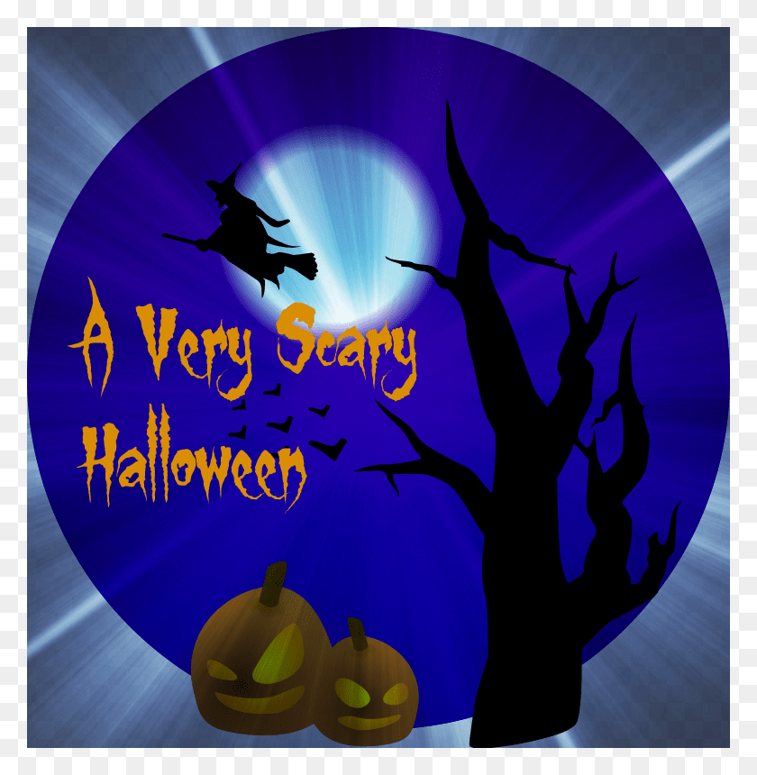780x800 Scary Halloween Clip Art, Graphics, Text HD PNG Download