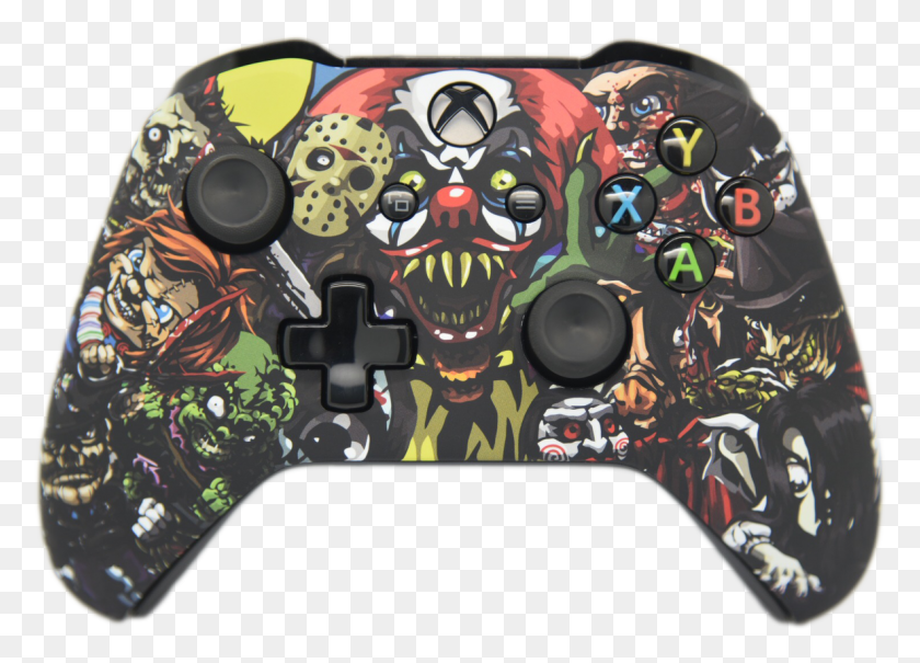 1183x827 Scary Party Xbox One S Controller Custom Xbox One X Controller, Electronics, Joystick, Video Gaming HD PNG Download