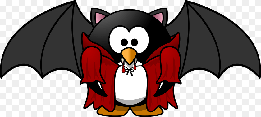 Scary Penguin Clipart Transparent PNG