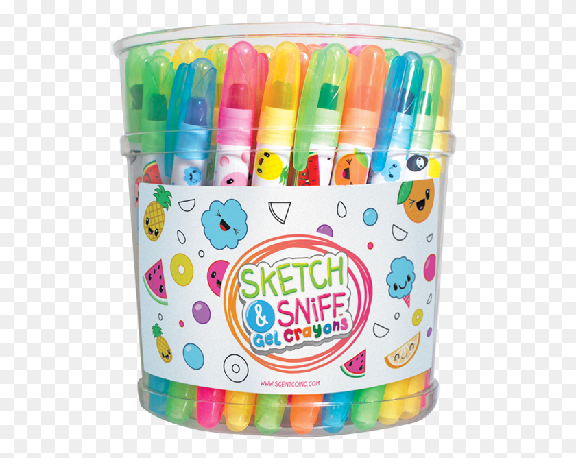513x608 Scented Gel Crayons Sketch Amp Sniff Gel Crayons, Marker HD PNG Download