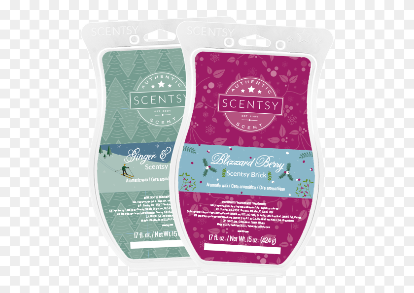 516x535 Scentsy Holiday Brick Bundle Blizzard Berry Scentsy Brick, Label, Text, Poster HD PNG Download