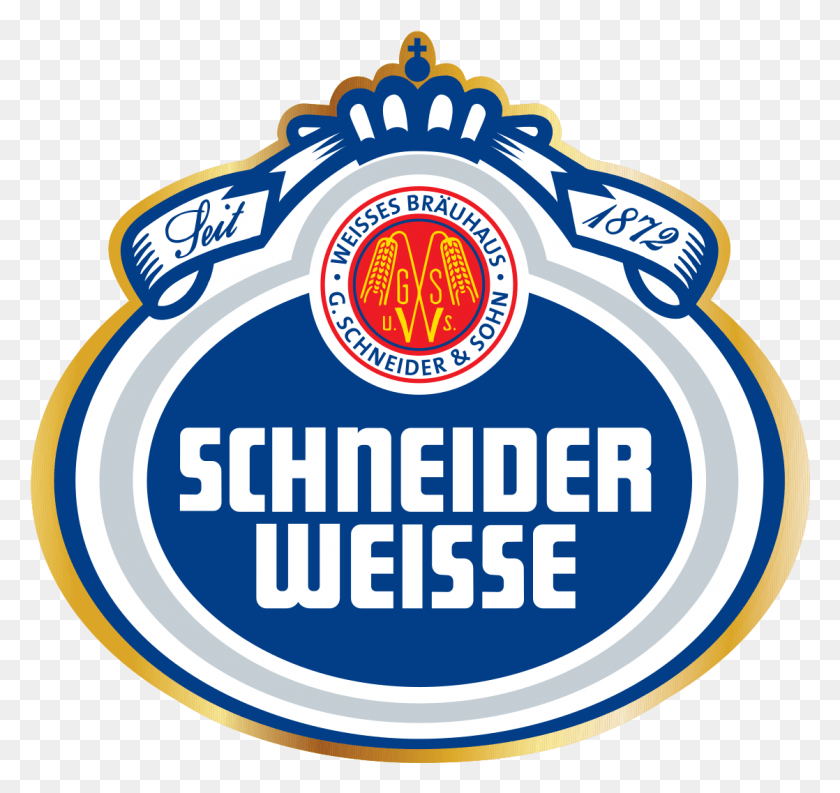 1118x1051 Логотип Пива Schneider Amp Sohn Schneider Weisse, Символ, Товарный Знак, Этикетка Hd Png Скачать
