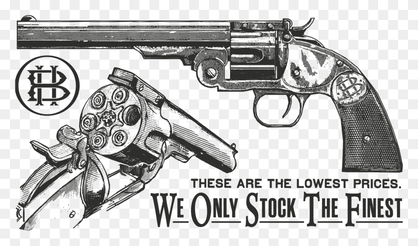 1571x877 Schofield Revolver, Handgun, Gun, Weapon HD PNG Download