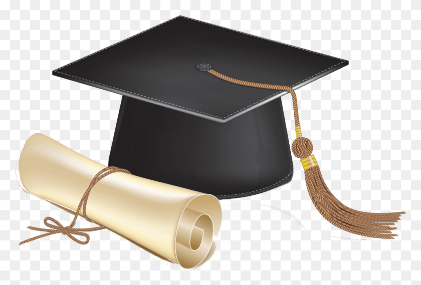 1028x671 Scholarship Hat Graduation Cap And Diploma, Graduation, Text, Document HD PNG Download