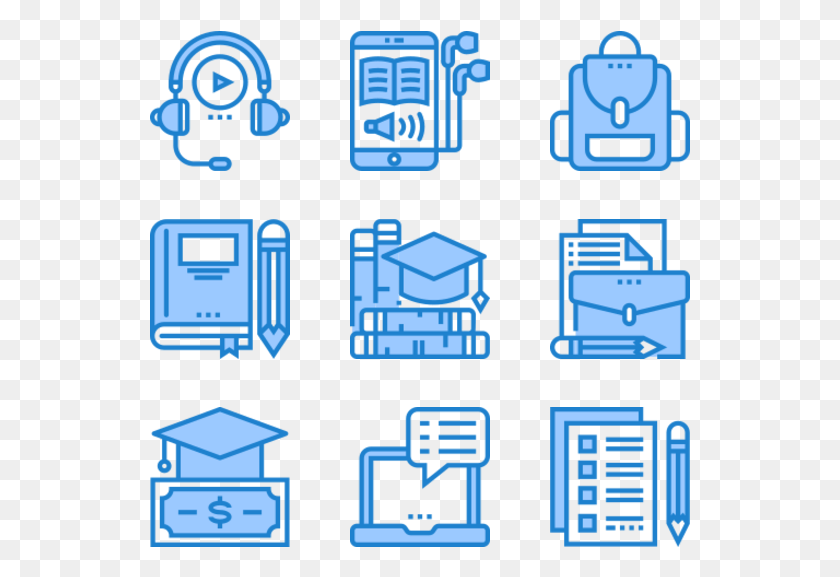 541x517 School And Education, Electronics, Network, Urban HD PNG Download