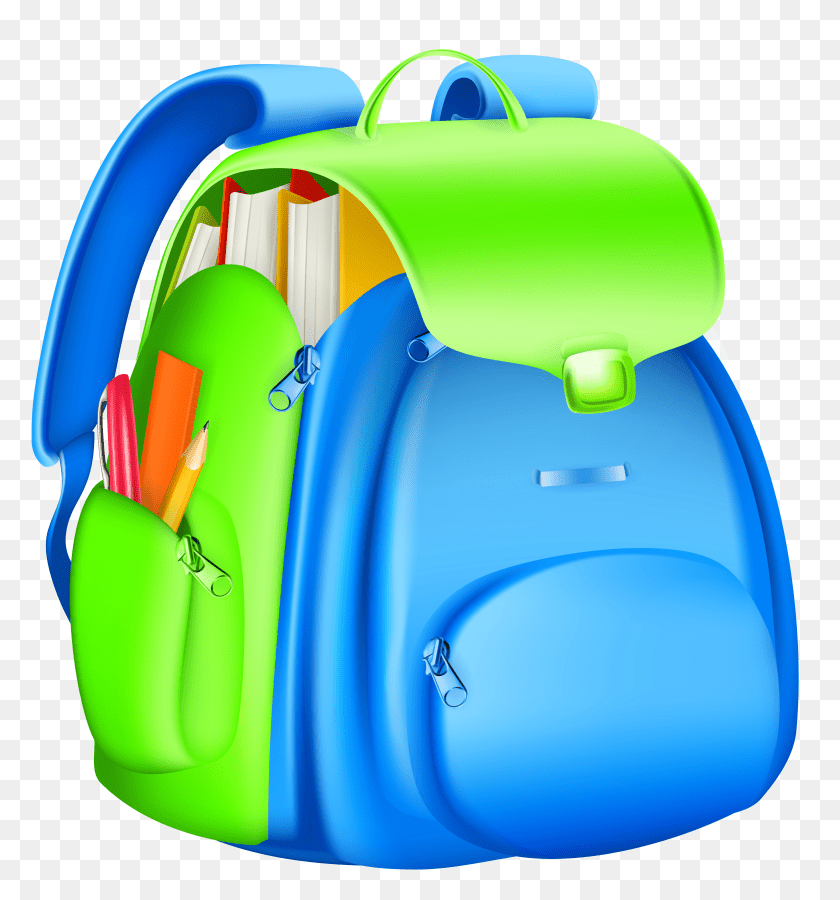 4318x4627 School Backpack, Bag PNG