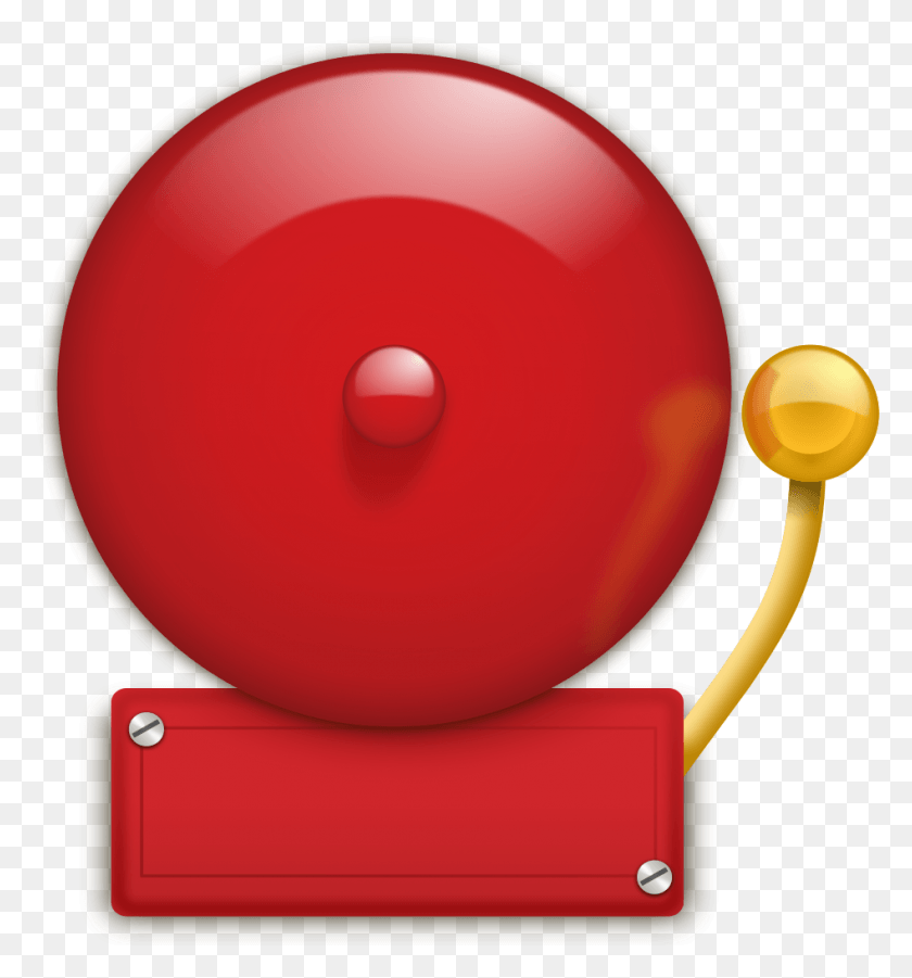 947x1022 School Bell Ringing Gif, Balloon, Ball HD PNG Download
