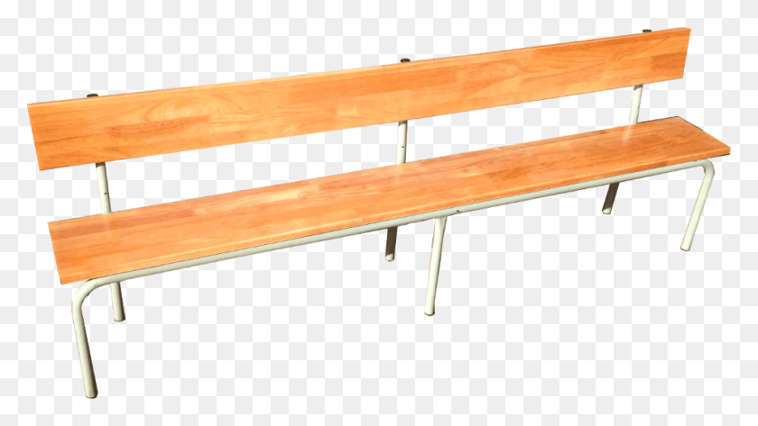 944x500 School Bench Outdoor Bench, Furniture, Park Bench HD PNG Download