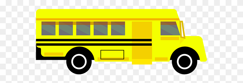 593x227 School Bus Graphics School Bus, Bus, Vehicle, Transportation HD PNG Download