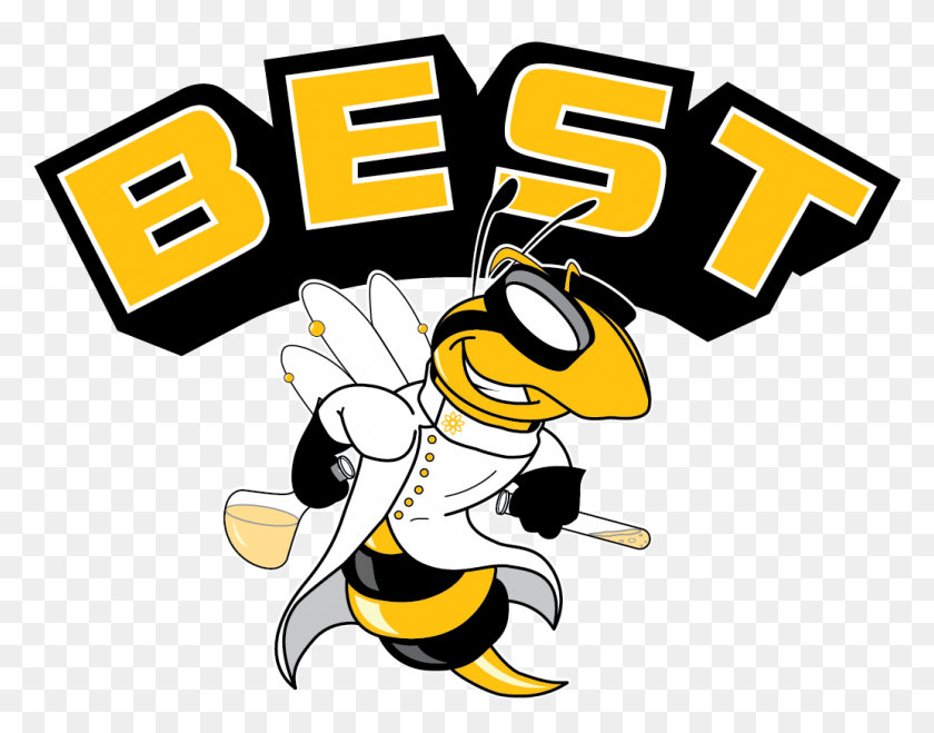 1034x795 School District 73 School Logo Cartoon, Wasp, Bee, Insect HD PNG Download