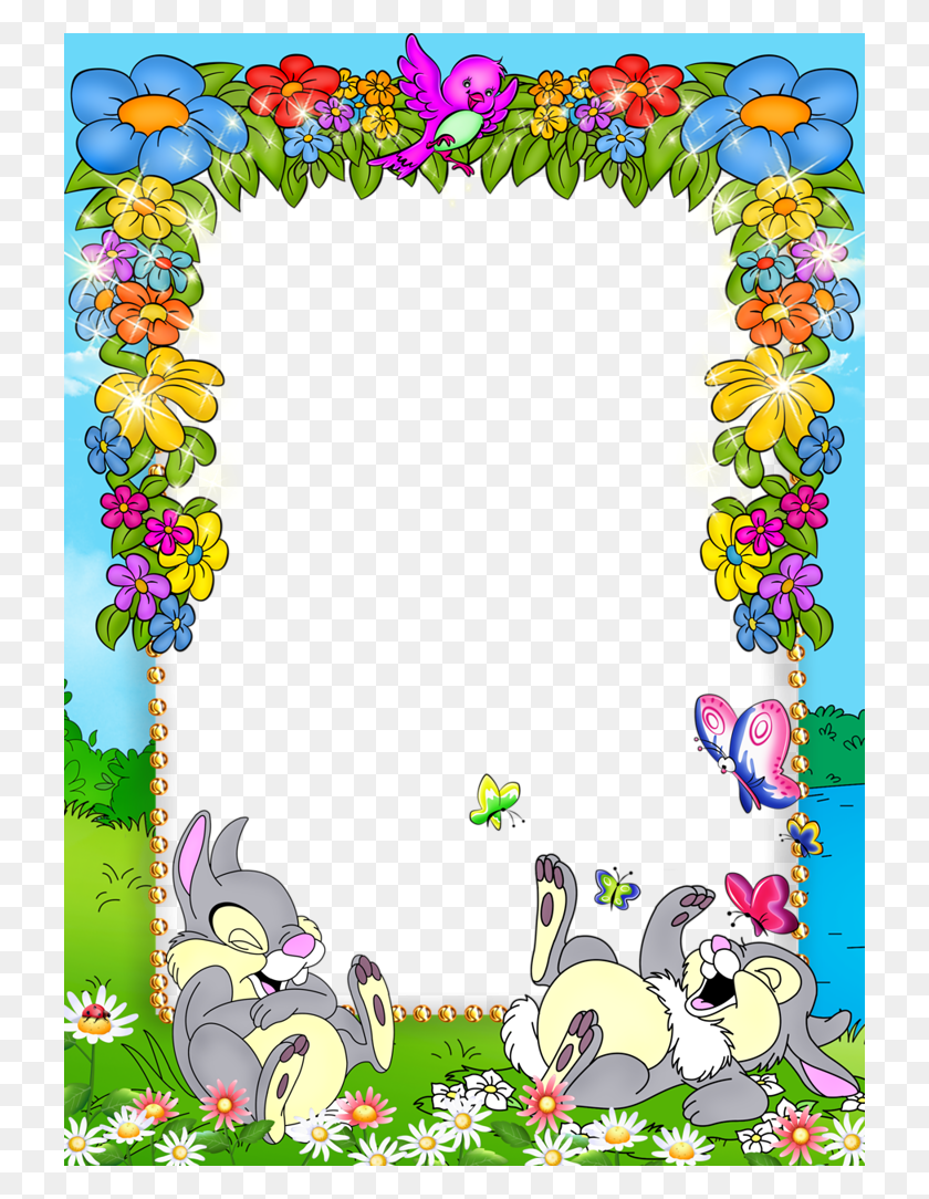 724x1024 School Frame Borders For Paper Borders And Frames Kids Frame, Graphics, Bird HD PNG Download