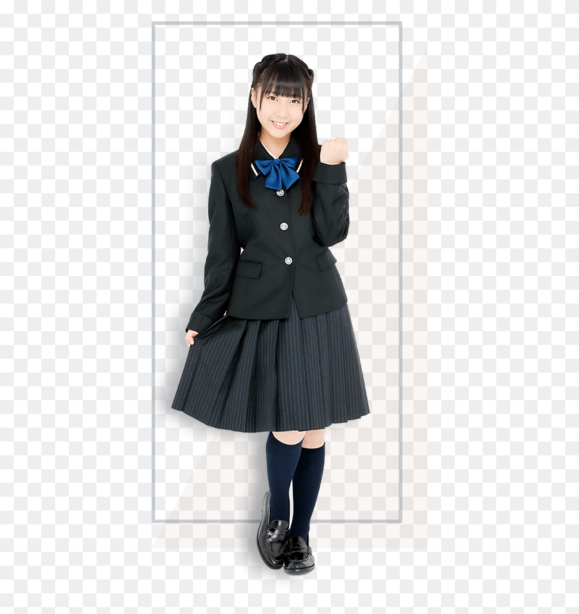 401x830 School Girl Japan School Girl Outfit, Coat, Clothing, Apparel HD PNG Download