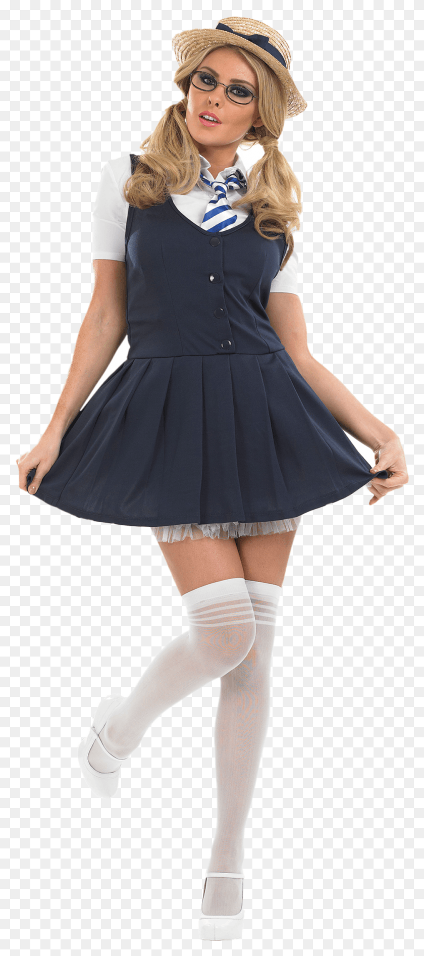 937x2202 School Girl Tutu Costume Sc 1 St Mega Fancy Dress Dress Up Theme Letter N, Clothing, Apparel, Female HD PNG Download