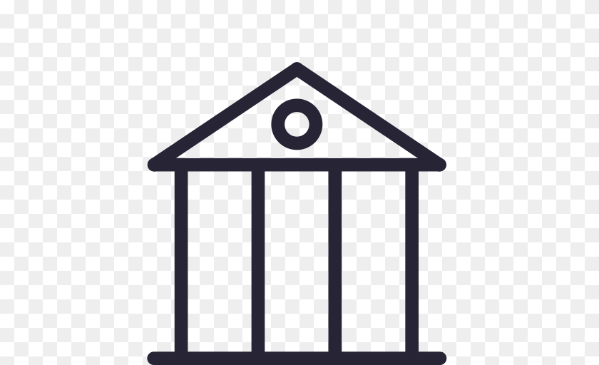 School Government Office Building Icon With And Vector, Outdoors Transparent PNG