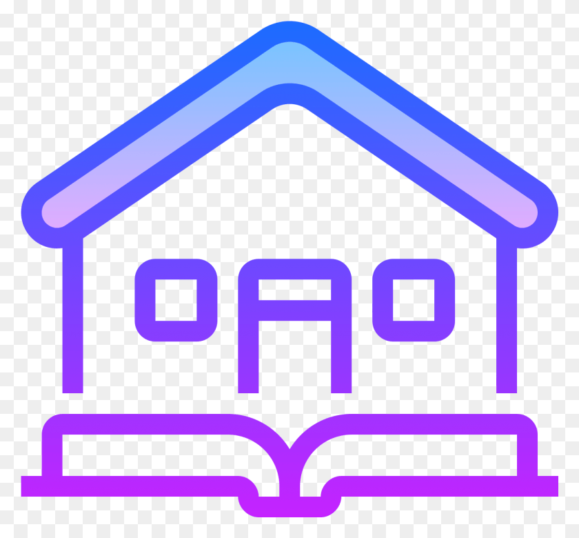 1301x1201 Значок Школы Значок Школы Фиолетовый, Pac Man, Треугольник Hd Png Скачать