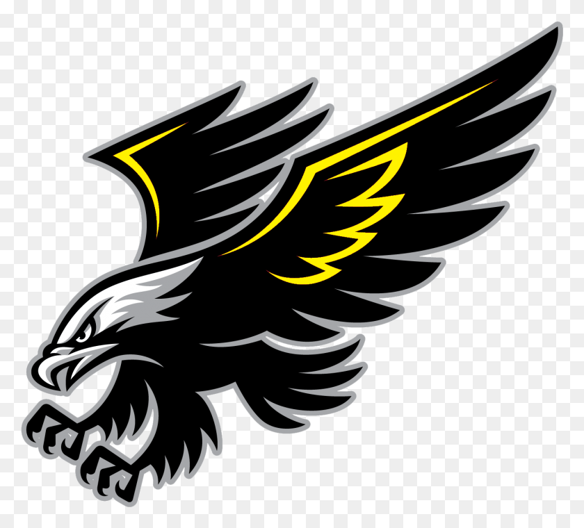 1387x1246 Логотип Школы Логотип Средней Школы Альта, Орел, Птица, Животное Png Скачать