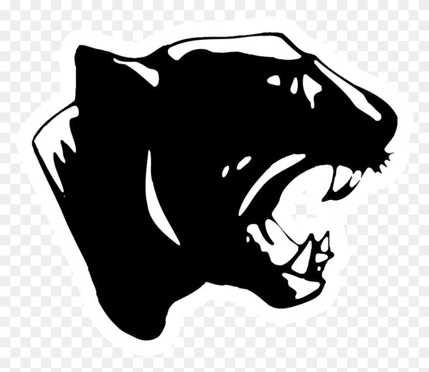 825x707 School Logo Cleveland State Community College Cougars, Stencil, Cow, Cattle HD PNG Download