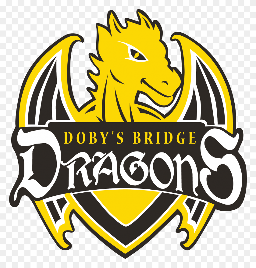 1714x1800 School Logo Doby39s Bridge Dragon, Symbol, Trademark, Text HD PNG Download