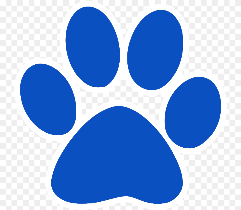 744x734 School Logo Dog Paw Background, Cushion, Home Decor Transparent PNG