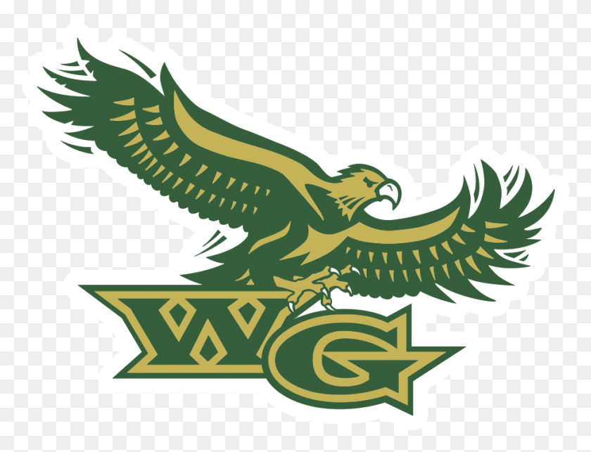 923x690 Logotipo De La Escuela Woodward Granger Hawks, Símbolo, Emblema, Águila Hd Png
