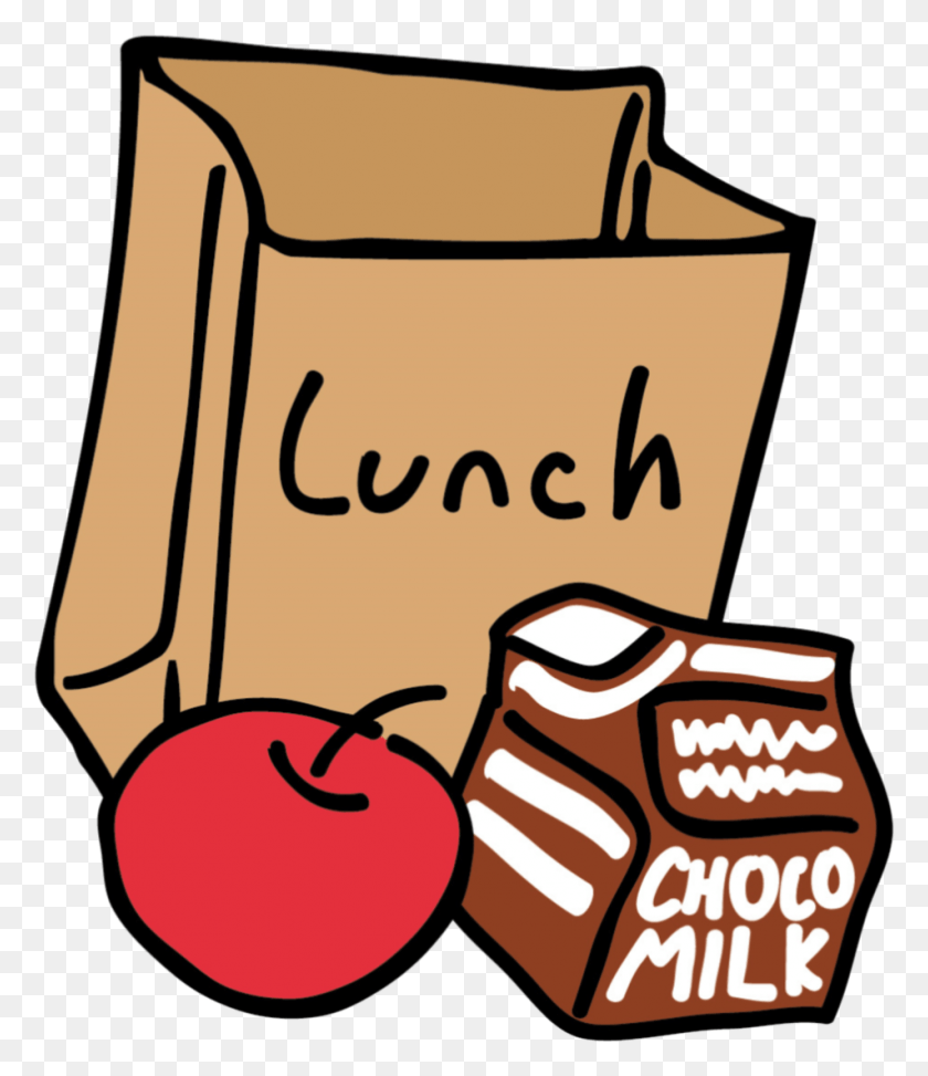 952x1115 School Lunch Clipart Of Lunch, Plant, Label, Text HD PNG Download