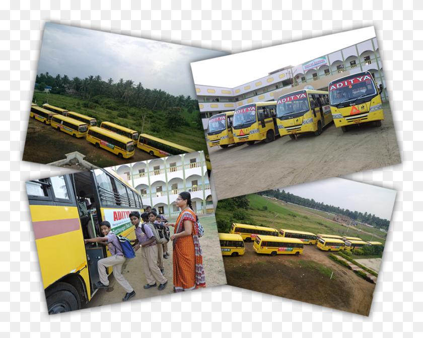 1053x827 School Management Is Providing Bus Facility Made Available Road, Person, Human, Vehicle HD PNG Download