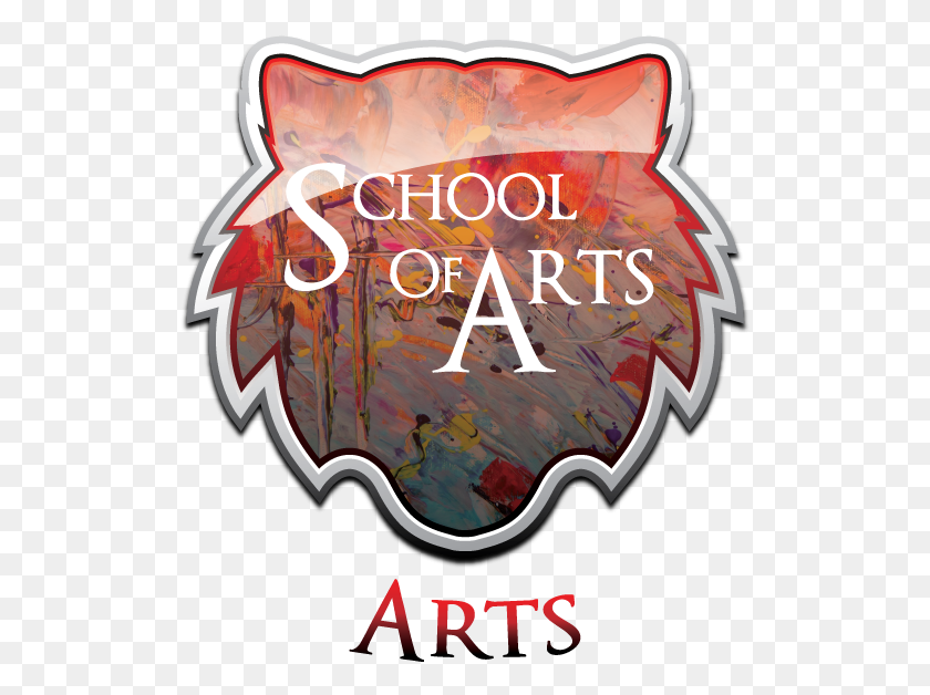 516x568 School Of Arts Tiger Icon Graphic Design, Text, Alphabet, Book HD PNG Download