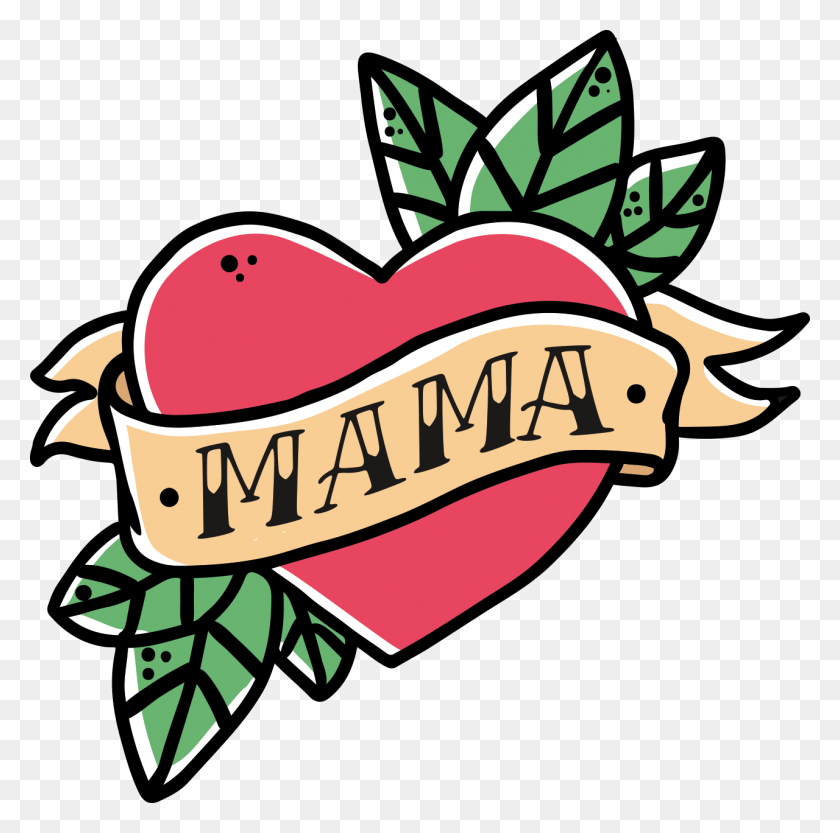 1280x1270 School Old Drawing Free Clipart Black And White Mom Heart Tattoo, Label, Text, Sticker HD PNG Download