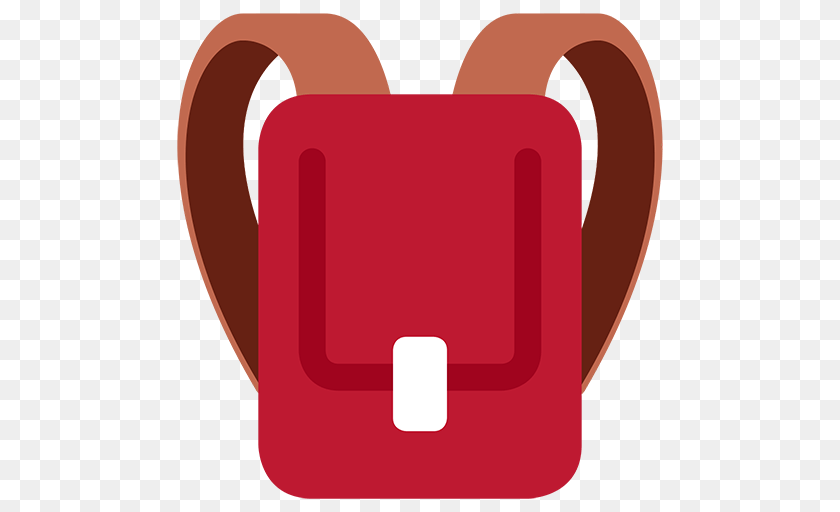 512x512 School Satchel Emoji For Facebook Email Sms Id, Accessories, Bag, Handbag, First Aid Transparent PNG